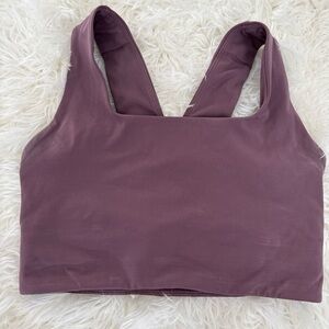 FP Movement by Free People Mauve Racerback Sports Bralette